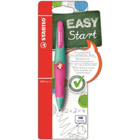 Owek STABILO EASYStart 1, 4mm HB dla praworcznych turkusowo rowy BLISTER B-46899