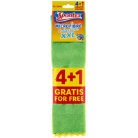 ciereczka do kurzu MICROFIBRA XXL 36x38cm (4 sztuki + 1gratis) SPONTEX 19780039/400000018