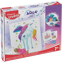 Creativ Aqua Art - obrazy akwarelowe motyw jednoroec 907048