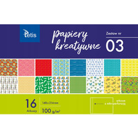 Zeszyt papierw kreatywnych A5 16k 100g KB029-03 TETIS