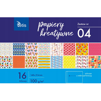 Zeszyt papierw kreatywnych A5 16k 100g KB029-04 TETIS