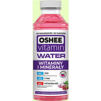 Napj OSHEE VITAMIN WATER Witaminy i Mineray o smaku czerwonych winogron/dragonfruit 555ml