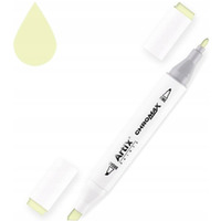 Marker alkoholowy dwustronny PEARL WHITE PP915-109 ARTIX