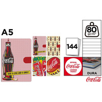 Notatnik A5 144k. linia napoje COCA-COLA mix CC024 MP Poland