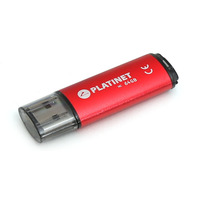 Pami USB-A 64GB PLATINET X-DEPO USB 2.0 czerwony (43612)