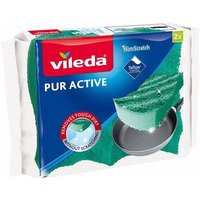 Gbka VILEDA PUR ACTIVE 7x15cm (2 sztuki) zielona 4031791