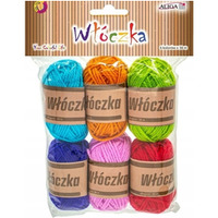 Wczka mix kol. 38m 6szt. WL-9410 ALIGA