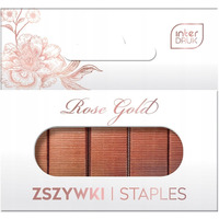 Zszywki 24/6 ROSE GOLD 1000szt. INTERDRUK