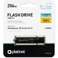 Pami USB-A 256GB PLATINET X-DEPO USB 3.2 czarny (42564)