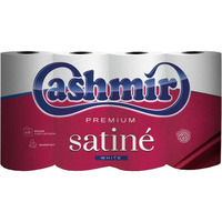 Papier toaletowy CASHMIR Satine Premium (8 rolek) 3-warstwy 150 listkw 18m 100% celuloza