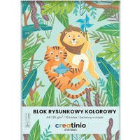 Blok rysunkowy A4 10k kolorowy CREATINIO 400176665 TOP 2000