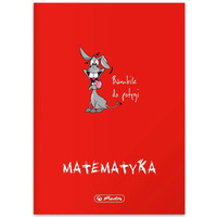 Zeszyt A5 60k kratka 70g MATEMATYKA 9500011 HERLITZ