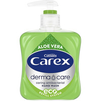 Mydo w pynie z dozownikiem CAREX 250ml. ALOE VERA