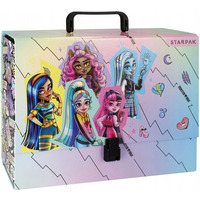 Teczka z rczk A4 9.5cm MONSTER HIGH STK 514750 STARPAK