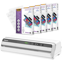 Laminator JUPITER A3 OFFICE 5748401 + 5 opakowa folii do laminacji ImageLast A4 5306114 FELLOWES