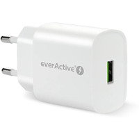 adowarka sieciowa 230V EVERACTIVE SC-250Q 1xUSB-A 18W biaa