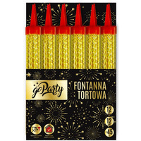 Fontanna tortowa ZOTA 12cm (12szt) F12-12 GO PARTY