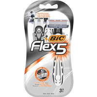 Maszynka do golenia BIC FLEX5 blister 3sztuki