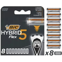 Wkady do maszynki do golenia Flex 5 HYBRID blister 8 sztuk BIC 502341