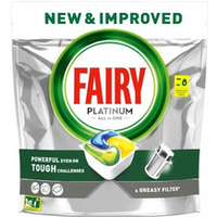 Kapsuki do zmywarki FAIRY PLATINUM ALL IN ONE LEMON (28szt)