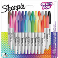 Markery permanentne SHARPIE Glam Pop 34 kolory 2198891