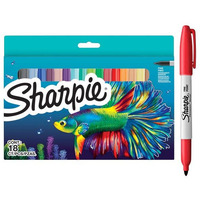 Markery permanentne SHARPIE FISH 18 kolorw 2201230